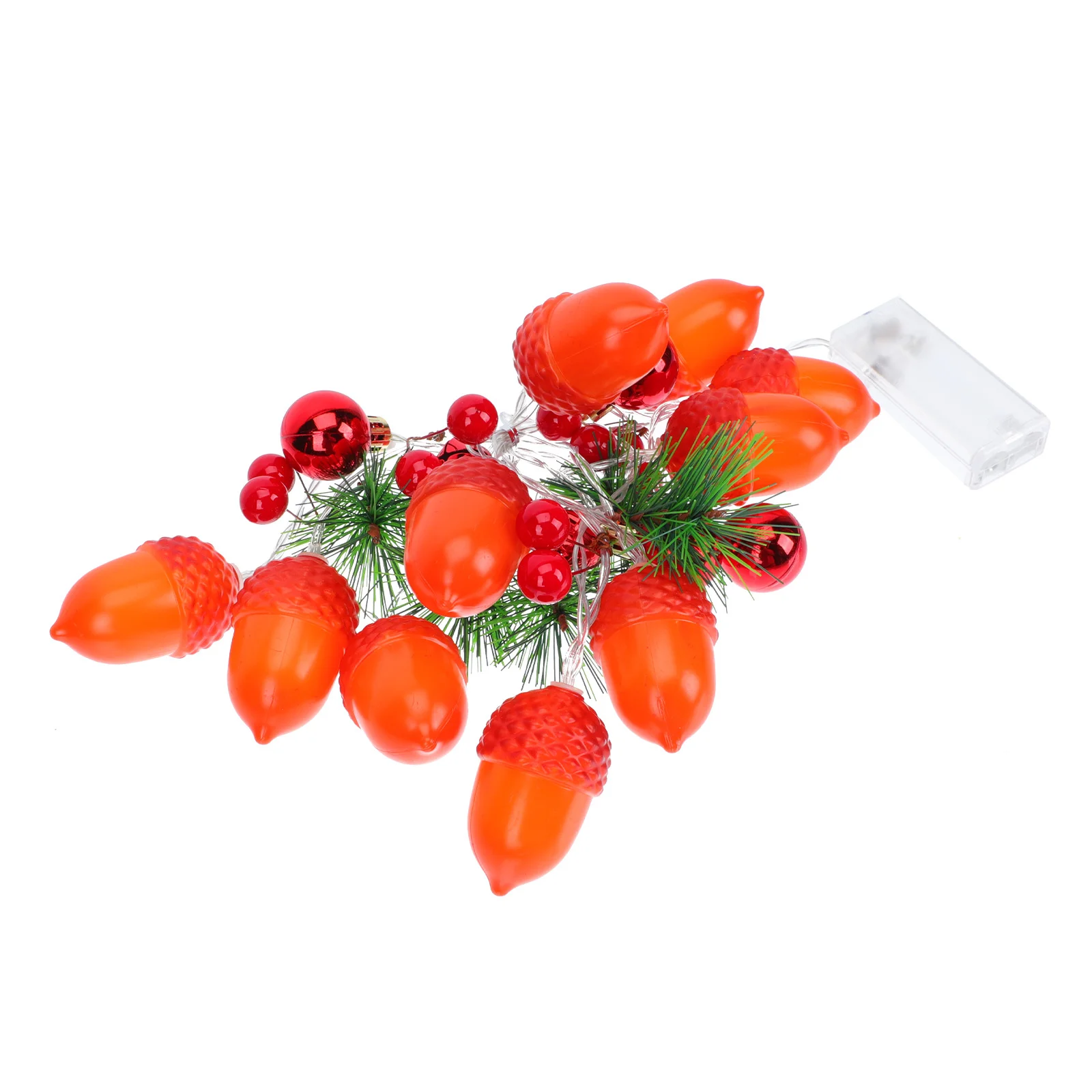 1 قطعة عيد الميلاد ضوء سلسلة الصنوبر مخروط تصميم تعمل مصباح معلق لحديقة عيد الميلاد ديكور حفلة في الهواء الطلق داخلي #2