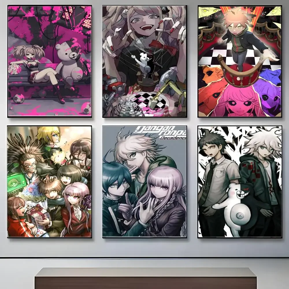 Anime D-Danganronpa Poster Crease Free Waterproof Durable All Space Wall Decor