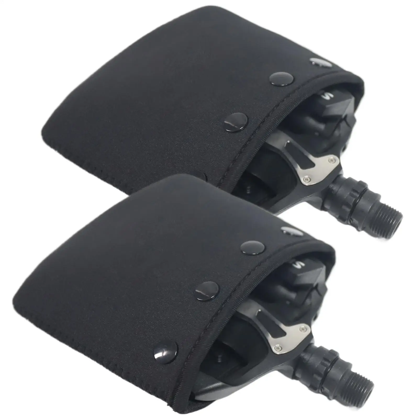 Universal Bicycle Pedal Covers 1 Pair Anti-Collision Sleeves Durable Bike Pedal Covers for Mountain Road Commuting
