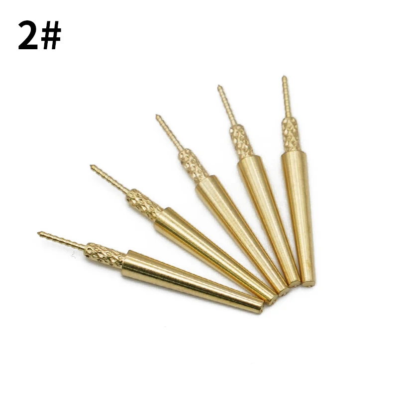 100Pcs Dental Lab Brass Dowel Pins Single Nail for Plaster Stone Die Model Work