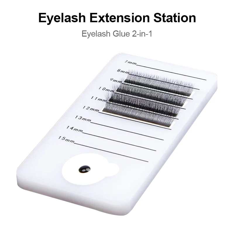 Eyelash Pad Acrylic Lashes Holder Pad Individual Eyelash Tablet Makeup tools makeup Palette Lash Extension Acrylic board