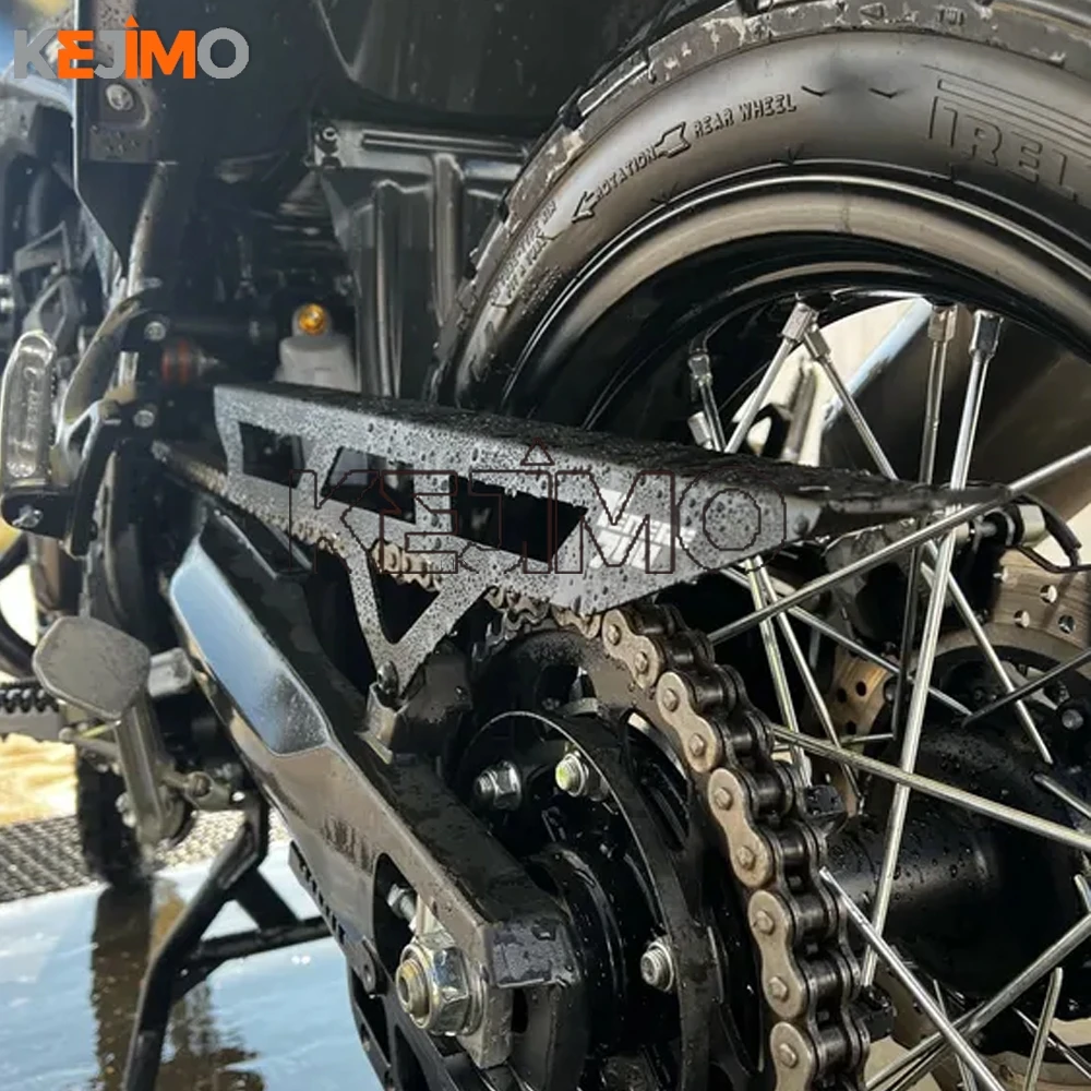 

Аксессуары для мотоциклов для Yamaha Tenere700 T7 T700 XTZ 690 700 XTZ700 2019 ~ 2023 2024 2025 Защитная крышка заднего цепи с ЧПУ