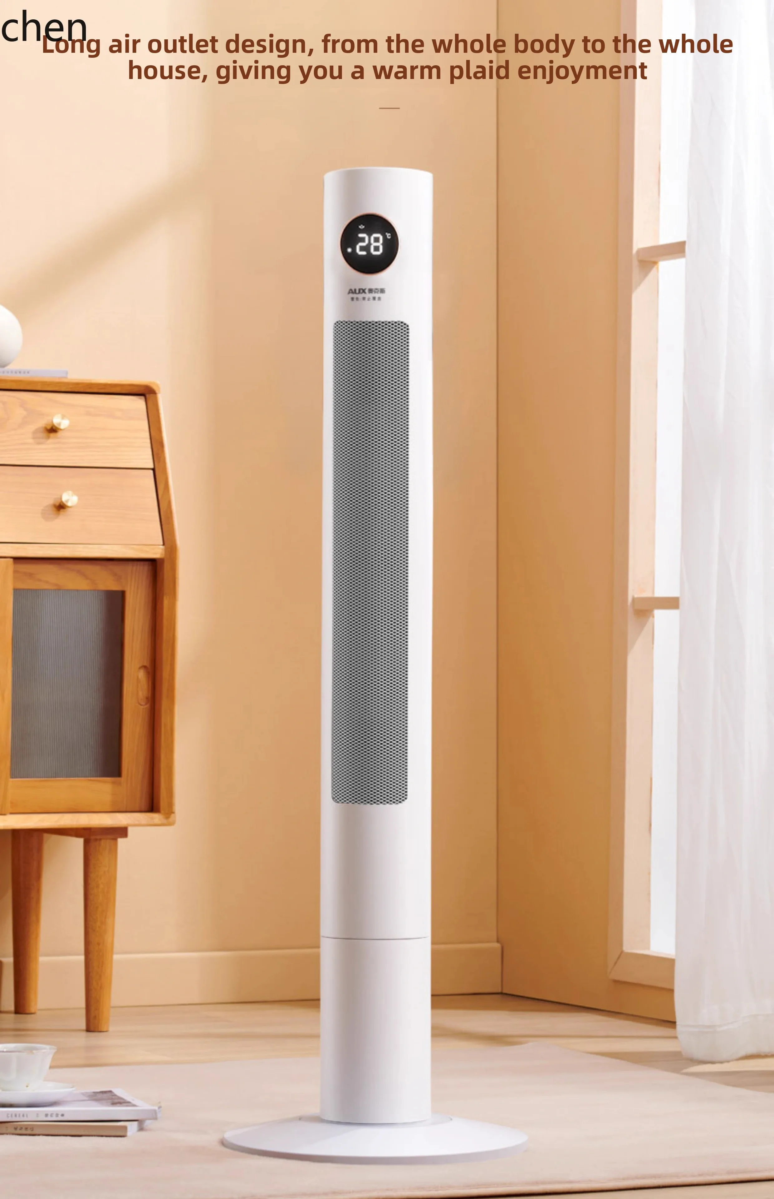ZML heater heater blowing hot air bathroom energy saving winter electric heating living room bath room