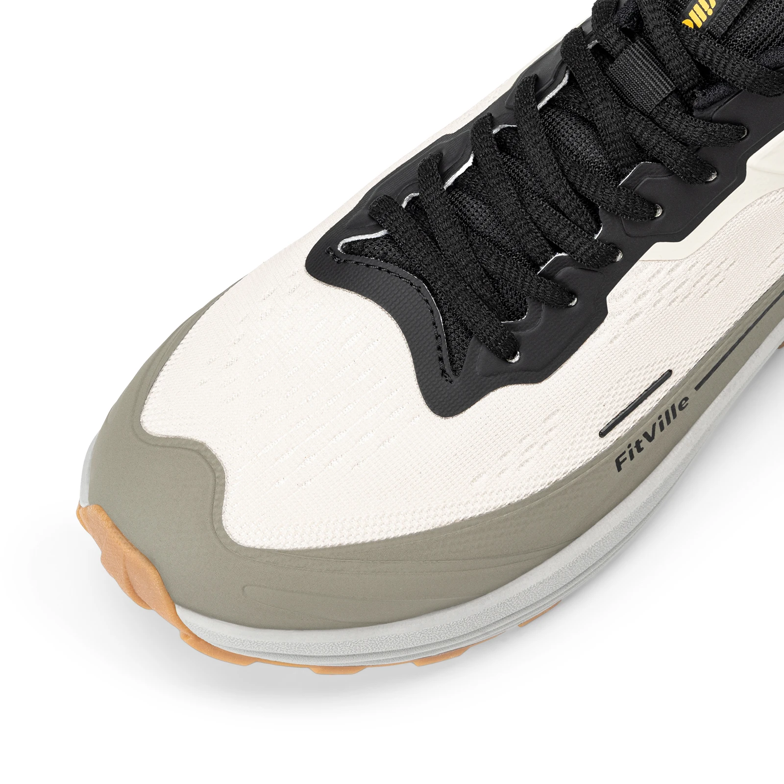 FitVille Herren Trail-Laufschuhe mit breiter Zehenpartie, lässige Sportschuhe, atmungsaktive, rutschfeste Wanderschuhe mit Dämpfung für Herren – Detail 16
