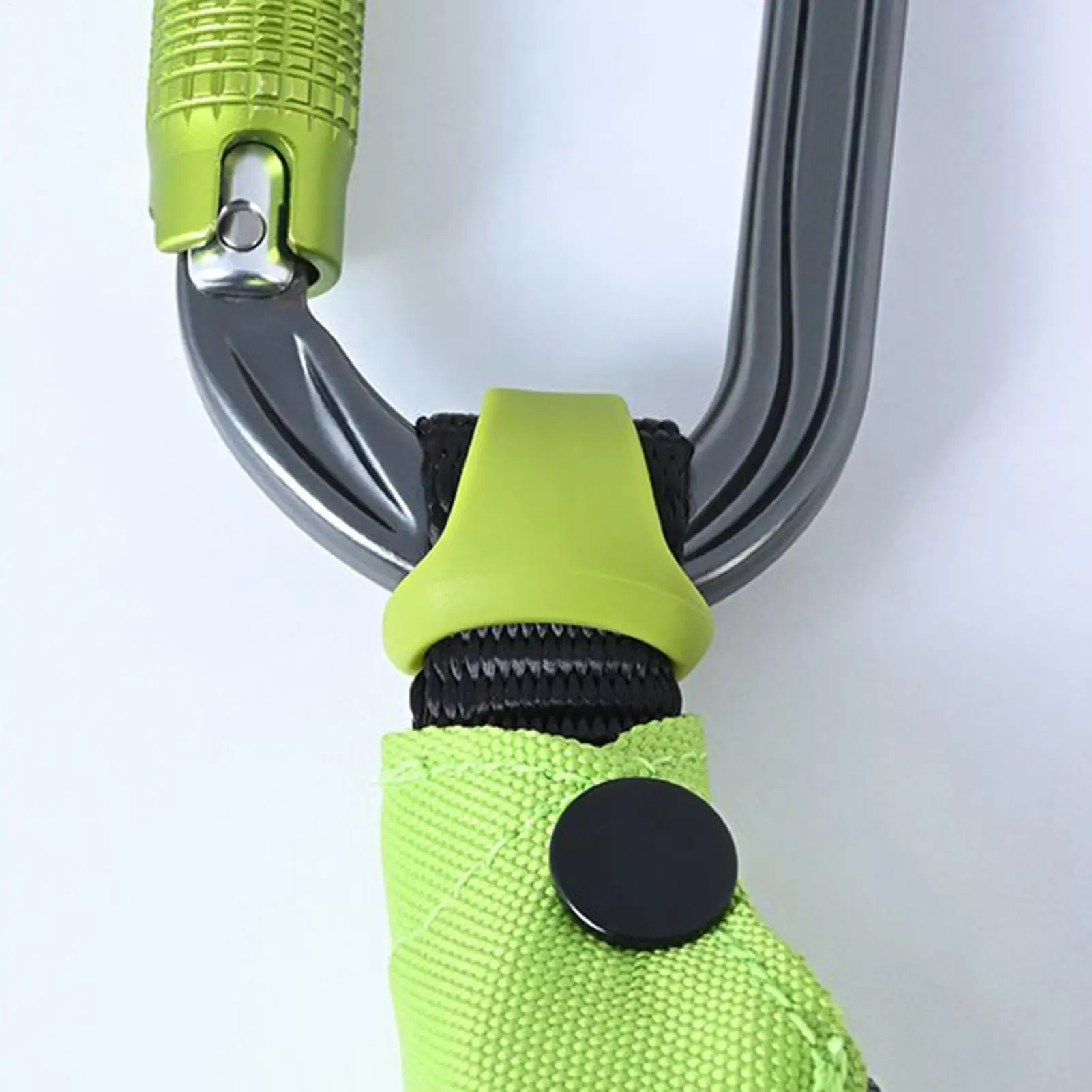 

Climbing Carabiner Positioning Ring Silicone Heavy Duty Safety Climbing Positioning Rings Locking Tools For Rappelling