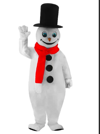 

custom made the snow man mascot costume