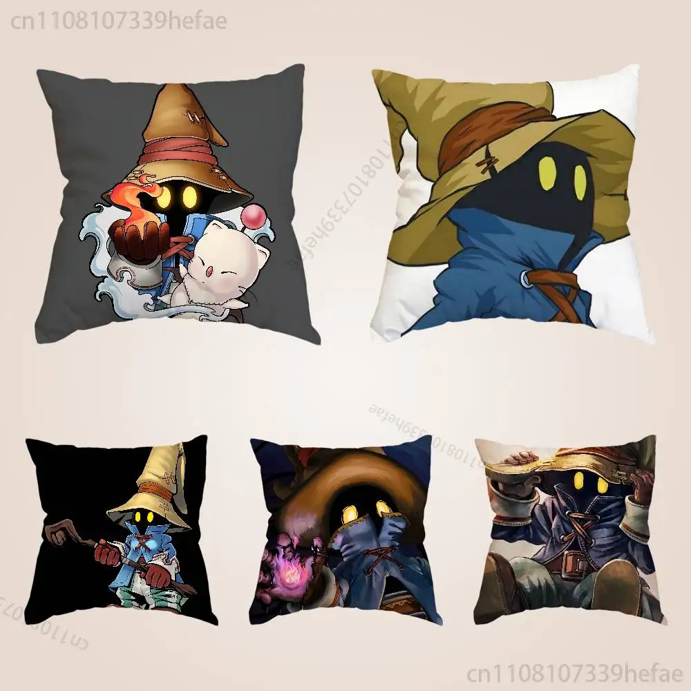 

M-Moogle Final Fantasy V-Vivi Throw Pillow Case For Decoration 30cm 50cm 55cm Square Home Pillowcase Case