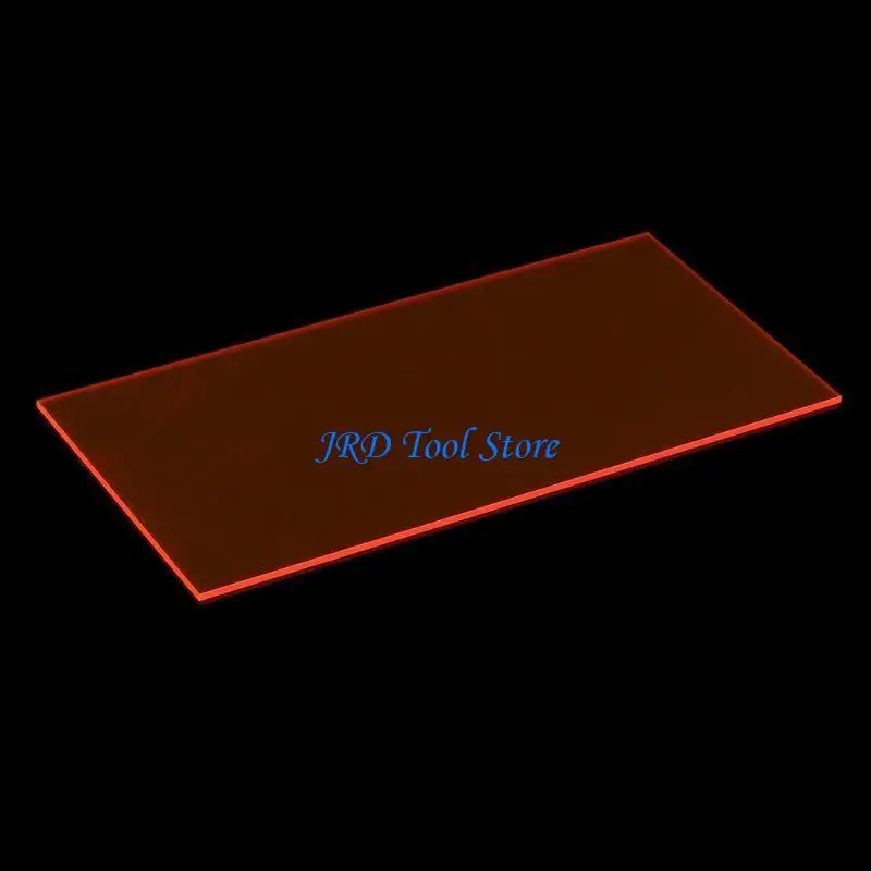 A2UD 10 × 20 см высокой твердости по цвету акриловой лист акриловый лист DIY Модель аксессуаров игрушек
