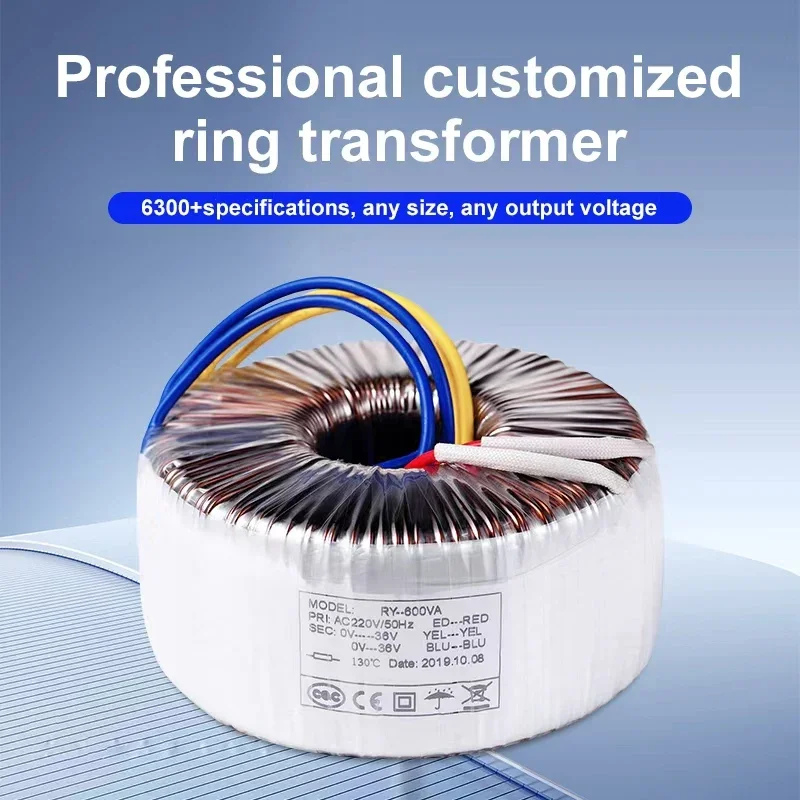 

Customized wholesale electrical equipment ring transformer 10-10KW, 35V-0V high-efficiency ring transformer