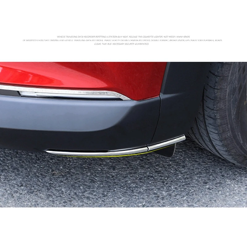 Car Bumper Front And Rear Corner Protection Trim For Mazda CX-30 2020 2021 & Car Front Rear Fog Light Lamp Frame Trim