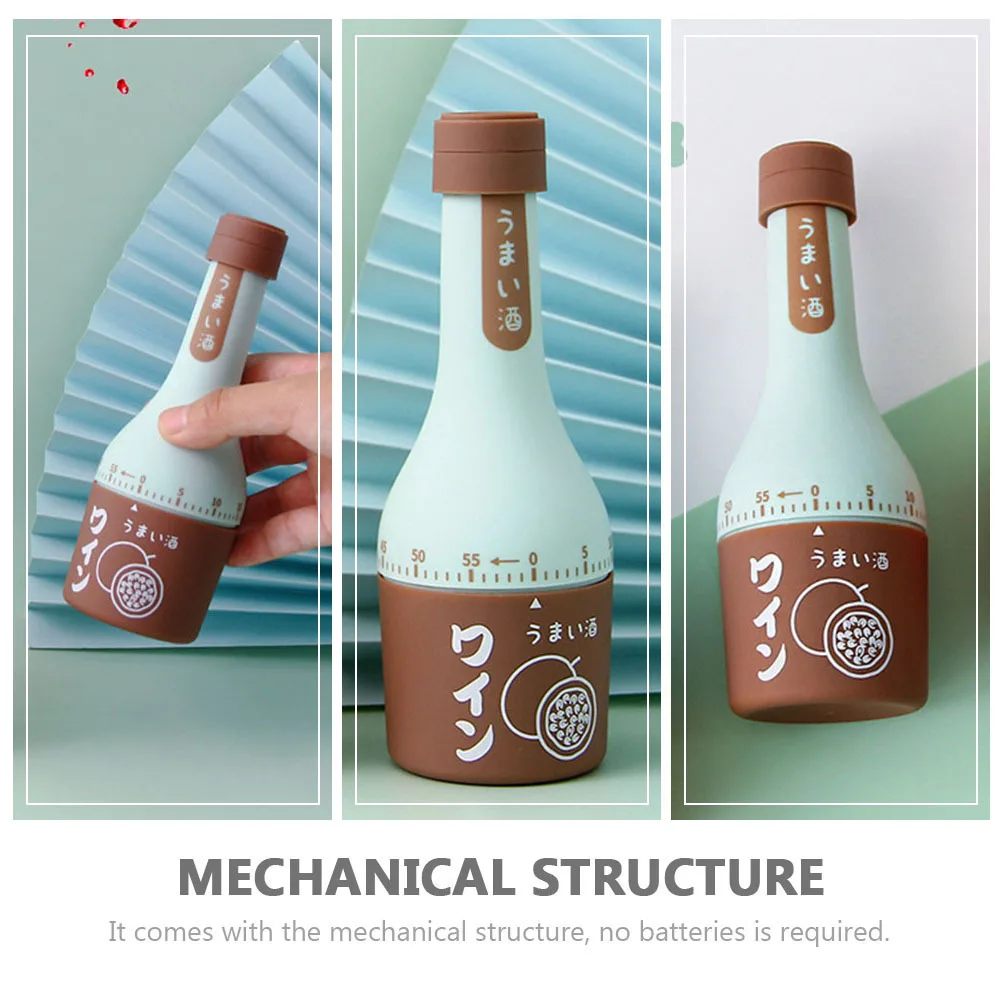 

Mechanical Timer Kitchen Reminder Home Learning Plastic Cooking Countdown Tool Food