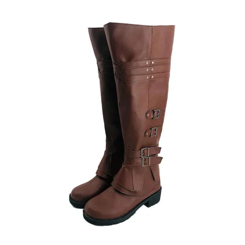 338 Assassin's Creed Ezio Auditor أحذية كوسبلاي عرض كوميدي عنصر ثانوي #2