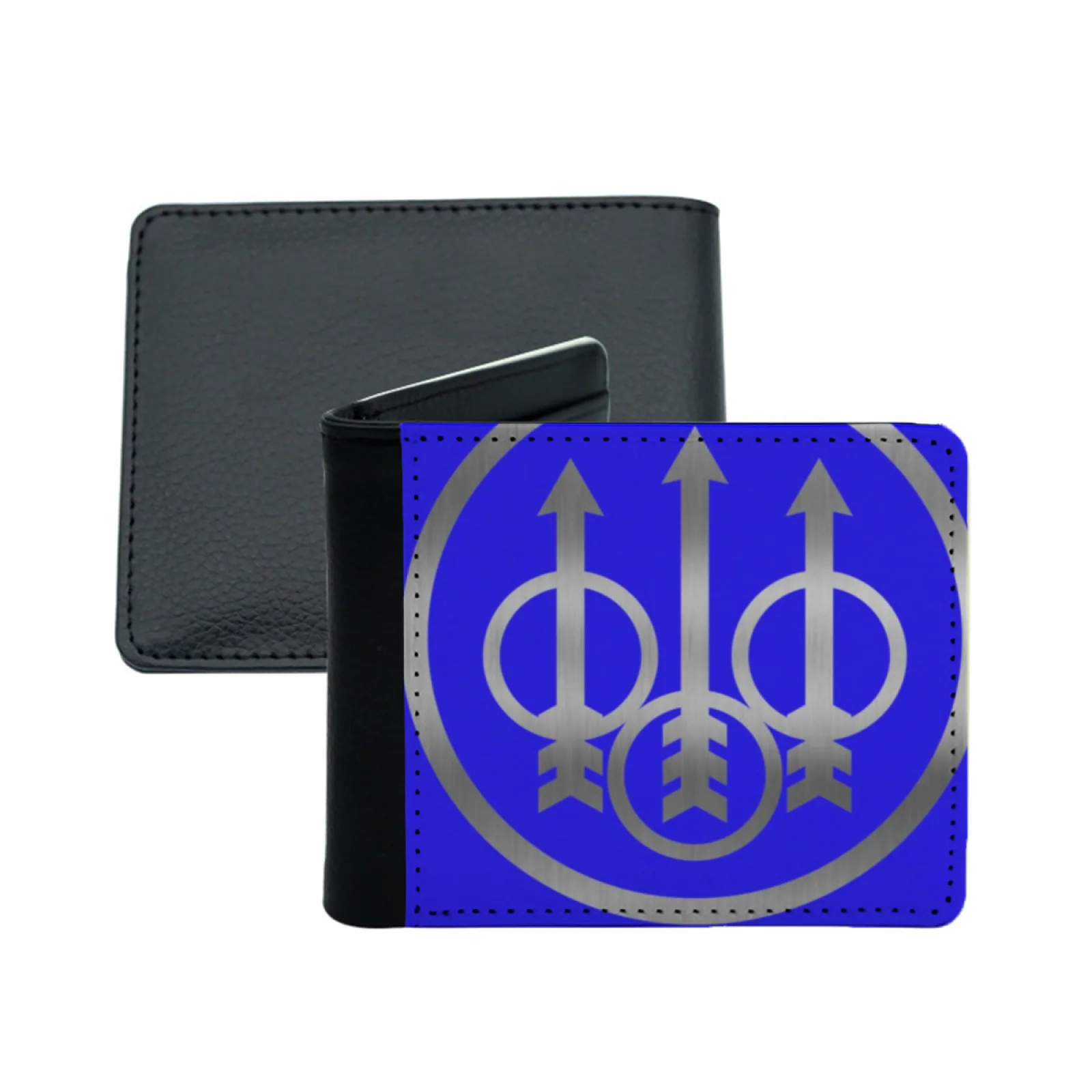 الأساسية تي شيرت جلد الرجال محافظ حامل بطاقة الائتمان محفظة محفظة سوداء الأساسية شخصية طباعة خمر متعددة الوظائف