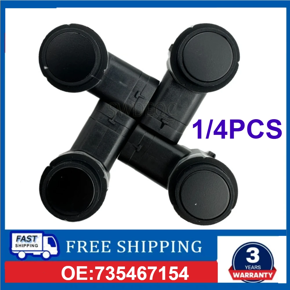 1/4 PCS 735467154 PDC Parking Reversing Assist Sensor For Ford B-MAX C-MAX S-MAX Fiesta MK6 Focus MK2 MK3 Galaxy Kuga