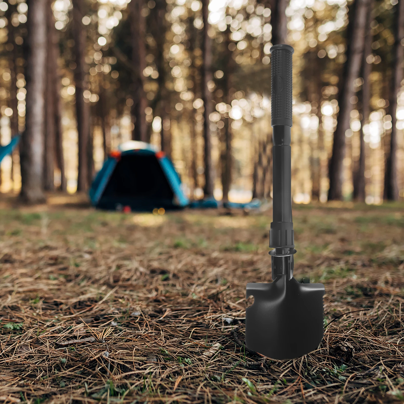 

Metal Shovel with Sheath for Gardening Camping Landscaping Treasure Hunting Powerful Gold Sand Scoop Beach