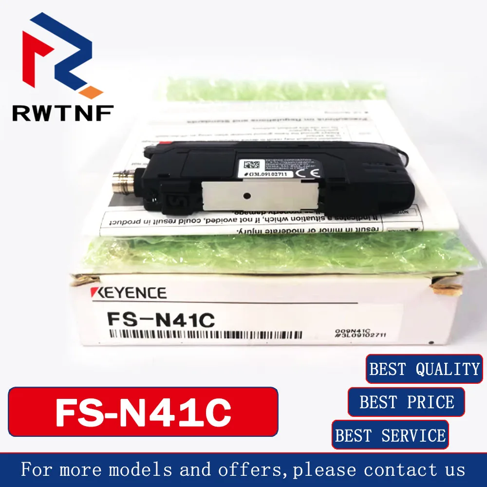 

Brand New Genuine FS-N41C KEYENCE fiber amplifier sensor 100% original，warehouse stock