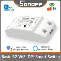 1- 10PCS SONOFF Basic R2 WiFi DIY Wireless Smart Switch eWelink Timing Smart Home Light Automation Module For Alexa Google Home