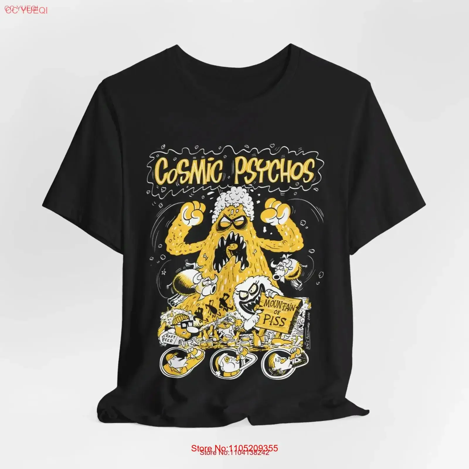 

Cosmic Psychos T shirt Punk Rock MOP Pub tee Australia Fashion Music Streetwear vintage Washed Stylish designer clothes homme