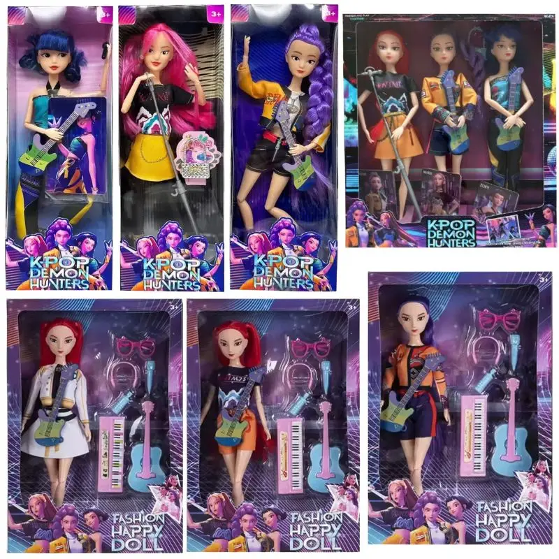 Populaire Kpop chasseurs de démons poupée jouets Rumi Mira Zoey figurine jouet belle princesse bébé fille en plastique bricolage jouet pour les filles