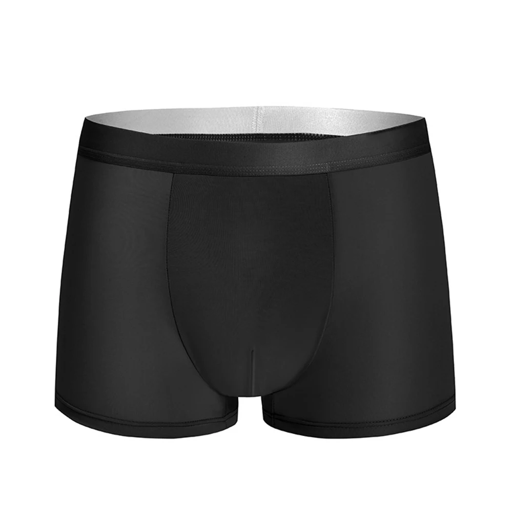 Boxer Briefs Boxer Shorts Brand New Ice Silk Men Sexy 2023 Comfort Male Panties Soft Underwear Stylish Fashion