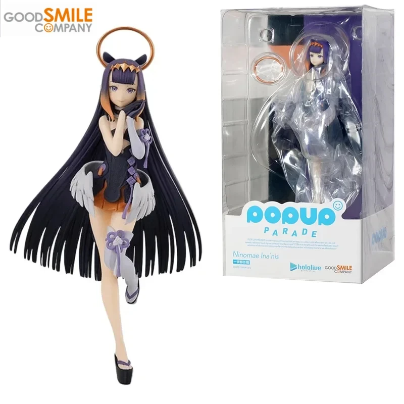 Gsc original Pop-up-Parade Hololive Ninomae Inanis Anime Action figur Spielzeug für Jungen Mädchen Kinder Kinder Geburtstags geschenke Modell