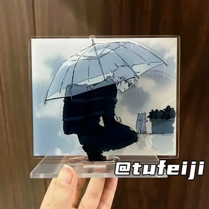 JJK Acrylic Stand Figure Satoru Gojo Geto Suguru Anime Peripheral Originality Good-looking Cure Desktop Ornament New