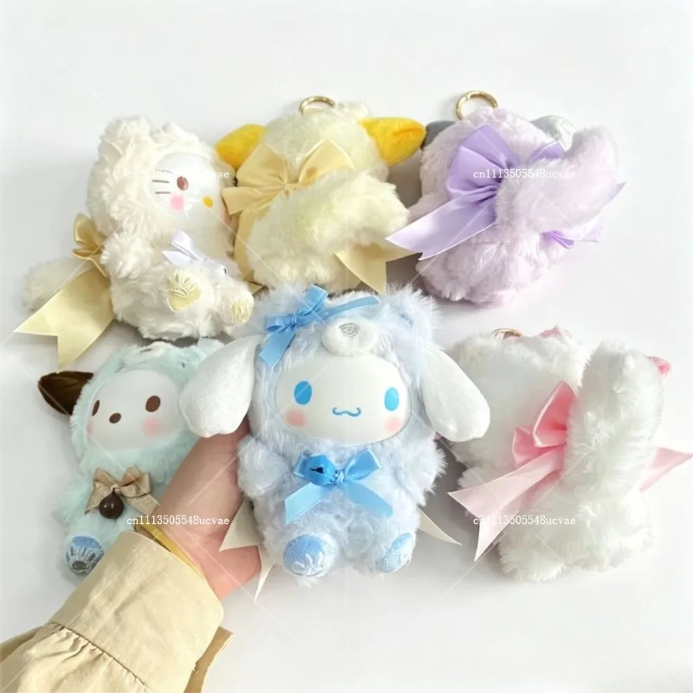 2026 popular Kuromi Fox Island Series Vinyl Plush Blind Box Cute Cartoon Hello Kitty Kuromi Pendants Girl Bag Ornament Toy Gifts view 5