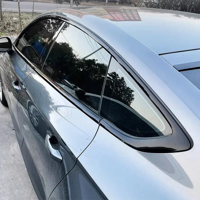 new Audi A5 Sportback Hatchback 2019-2023 2010-2016 ABS glossy black Exterior Window Molding Strip Sill side Cover Trim 10pcs