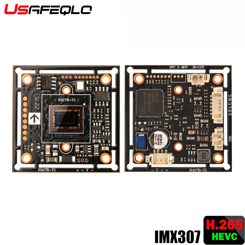 Starlight 1080P AHD CCTV Camera Board Module IMX307 + NVP2441H 1920x1080 2.0MP 1200TVL Analog HD PCB 32x32mm 38x38mm UTC