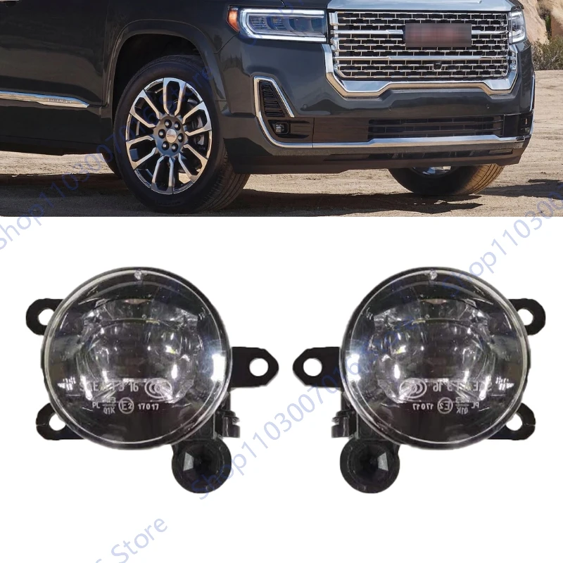 

Car headlight Front Bumper Fog Light For GMC Acadia 2020 2021 2022 LED Fog Lamp Assembly Foglight Foglamp 84436235 84436234