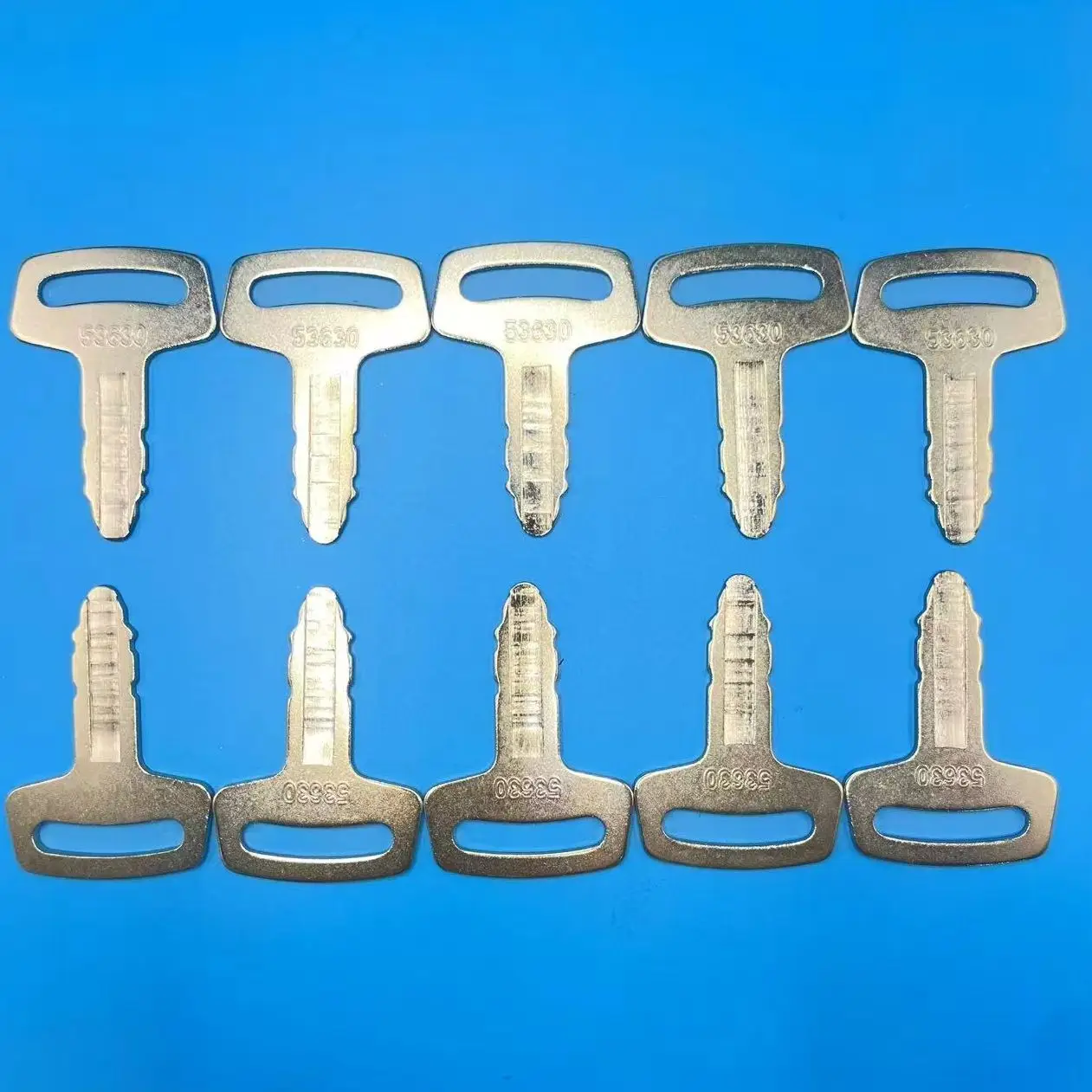 1/5/10 PCS 53630 Keys RC101-53630 Ignition Key For Kubota Excavator Construction Equipment