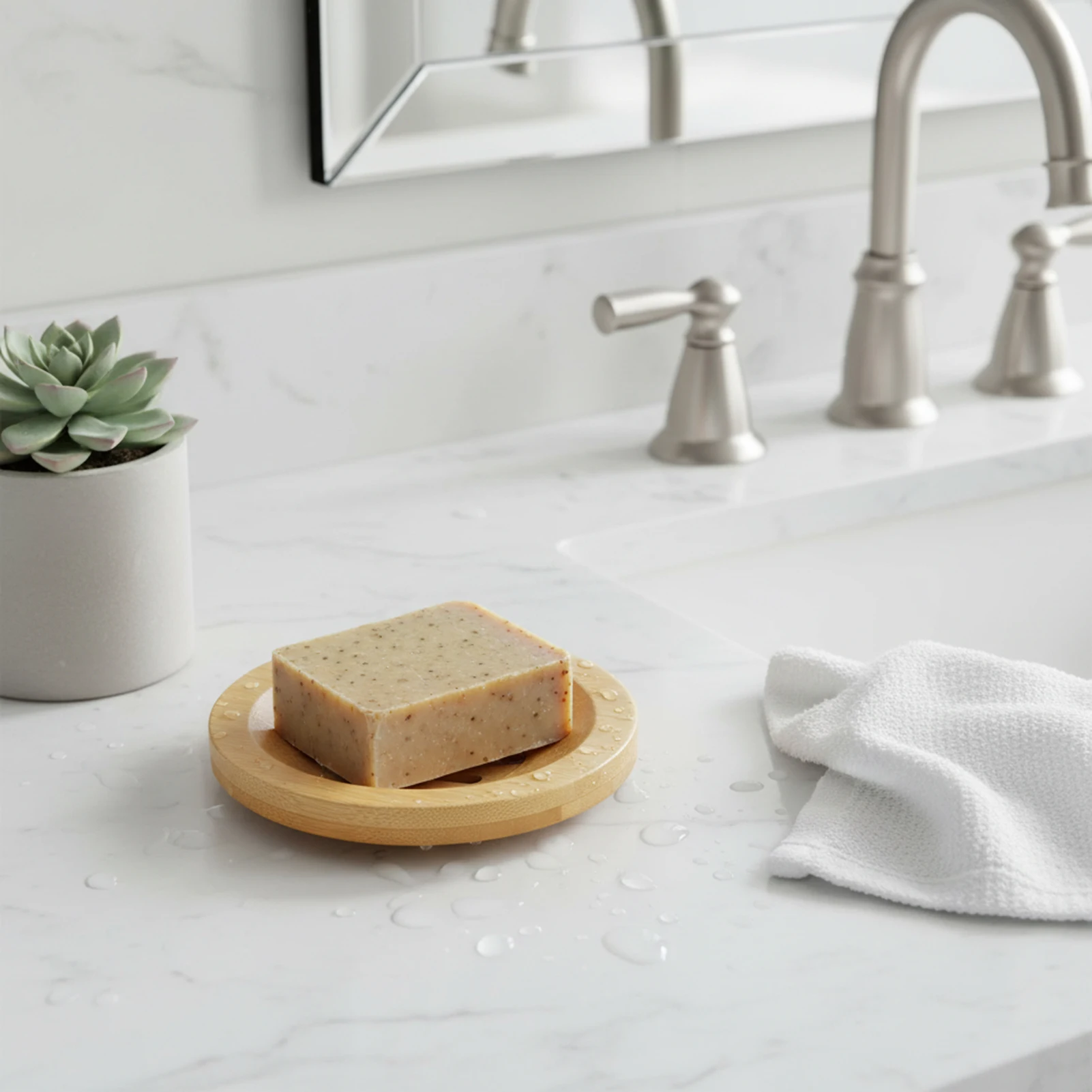 

Bamboo Soap Dish With Drainage Holes Soap Case Storage Plate For Bathroom Kitchen Use