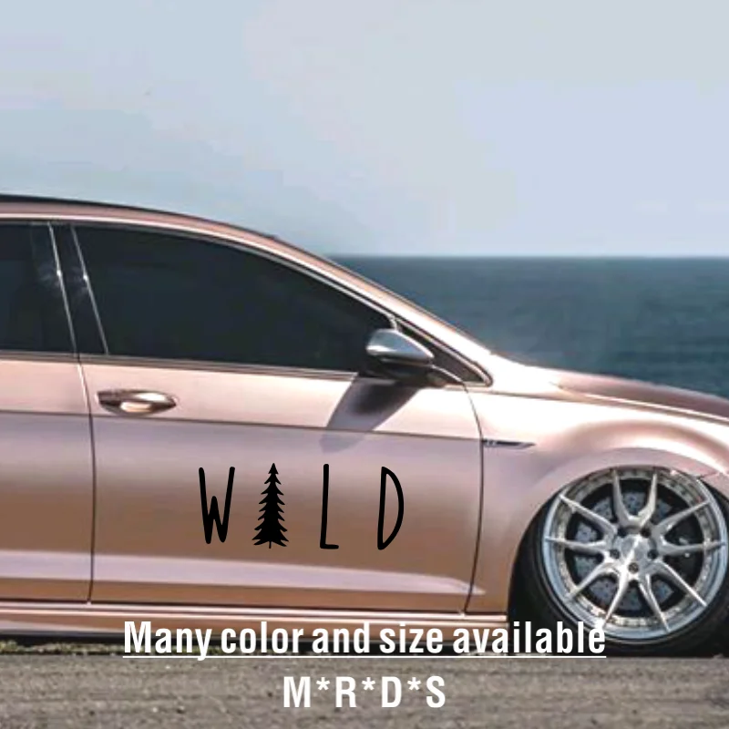 

Wild Tree Vinyl Decal Sticker , Nature Decals Sticker For Car Window Laptop Computer MacBook Decor