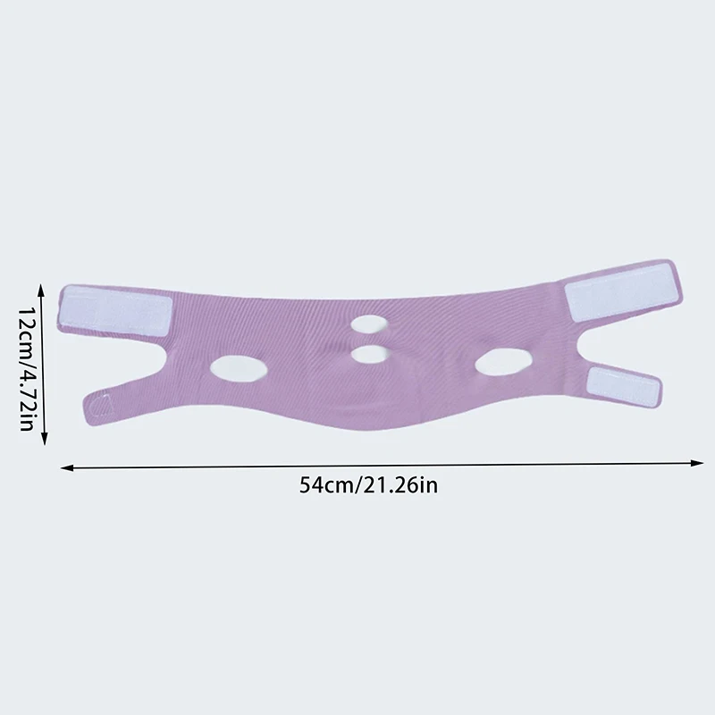 1 pçs respirável emagrecimento banda bochecha levantar rosto máscara fina reduzir queixo duplo v-line moldar bandagem anti rugas cinta de dormir