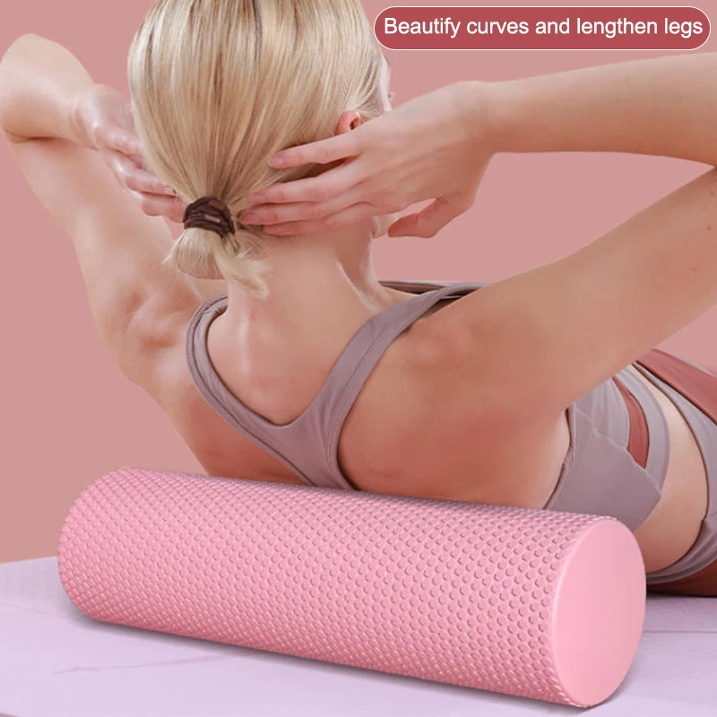 30cm Eva Solid Foam Roller Yoga Column Pilates Massage Column Roller Muscle Tissue Yoga Block Home Fitness Gym Sport Equipment
