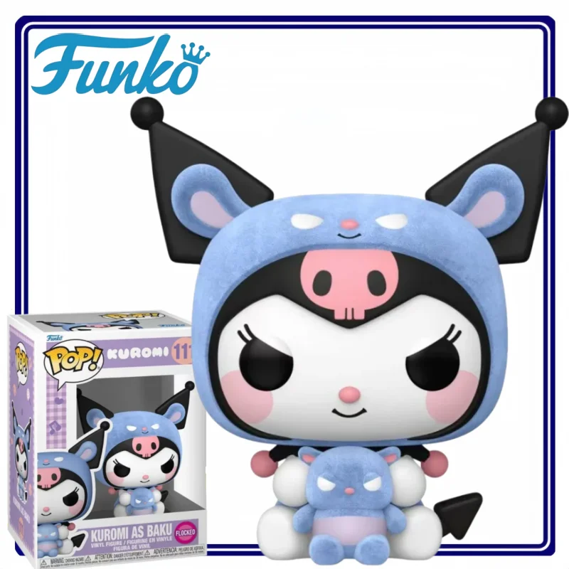 Figura Coleccionable Original Funko POP Sanrio, Modelo de Kuromi, Mercancía de Anime, Regalo Navideño, Edición Limitada