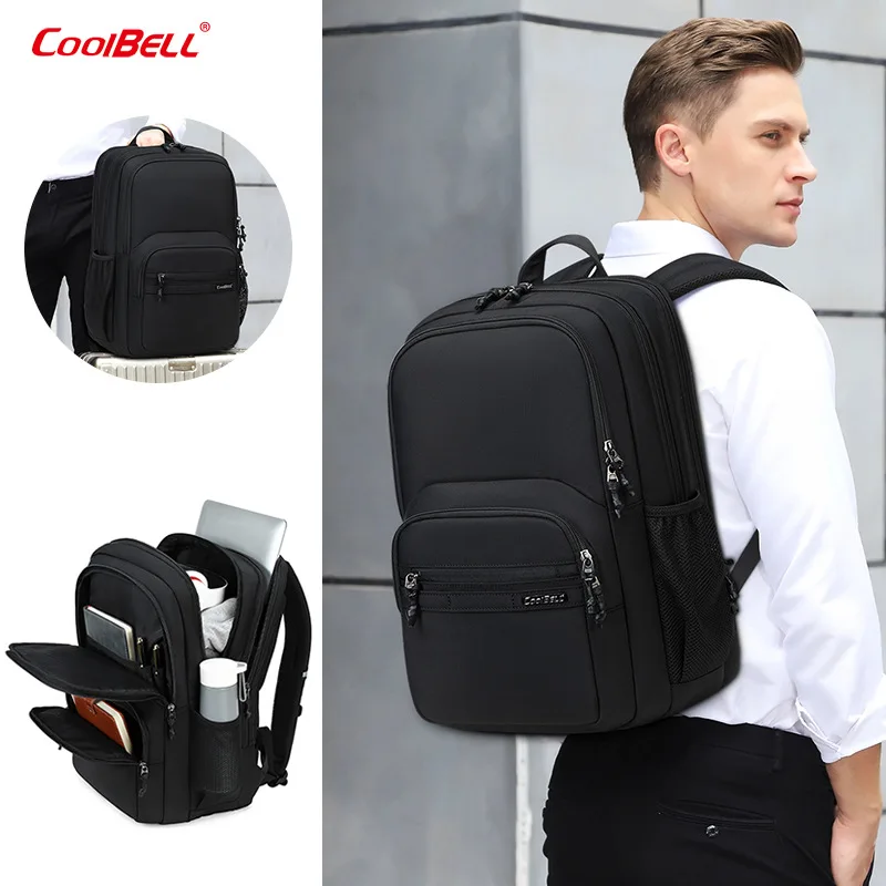 CoolBELL New Arriver School Bags Laptop Rucksack Multi-Functional Notebook Laptop Bag Backpacks for Business