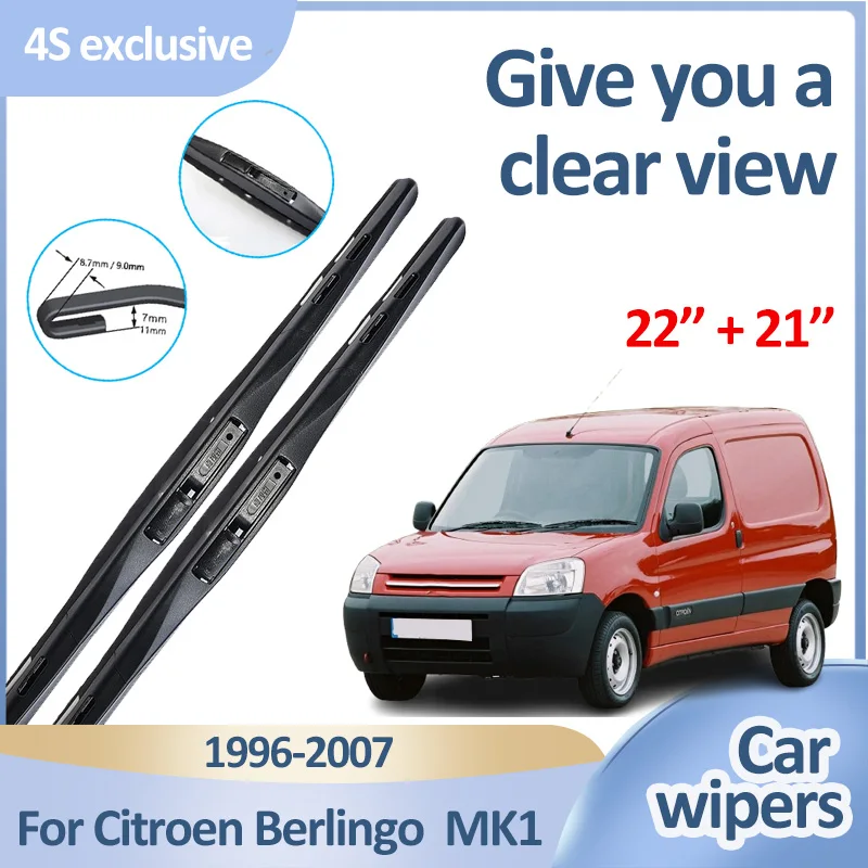

Щетка стеклоочистителя автомобиля для Citroen Berlingo MK1, часть кузова Peugeot Partner Grand Raid 1996-2007, аксессуары для дворников лобового стекла