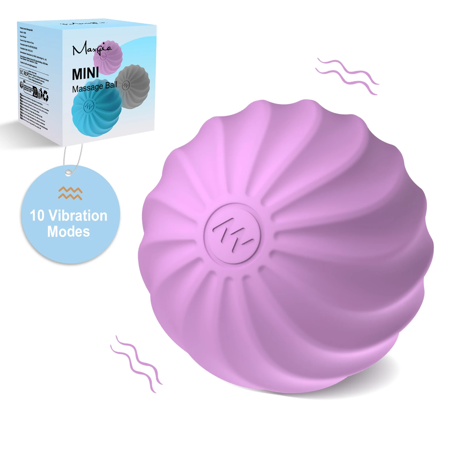 

Новый электрический вибромассажный мяч для расслабления мышц стоп и спины, массажер для фитнеса, оборудование для домашнего спортзала