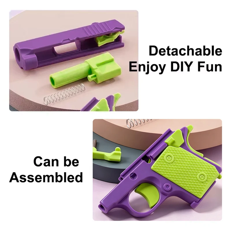 3D-gedrucktes Mini-1911-Waffenmodell, Kinderspielzeug, Zappeln für Kinder, Erwachsene, Jungen, Stressabbau, Spielzeug für Kinder, Dekompressionsgeschenk – Detail 5