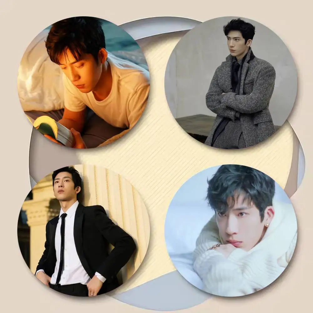 Jing Boran  25mm 32mm 44mm 58mm 75mm Brooches Badges Pins for Accessories Gift