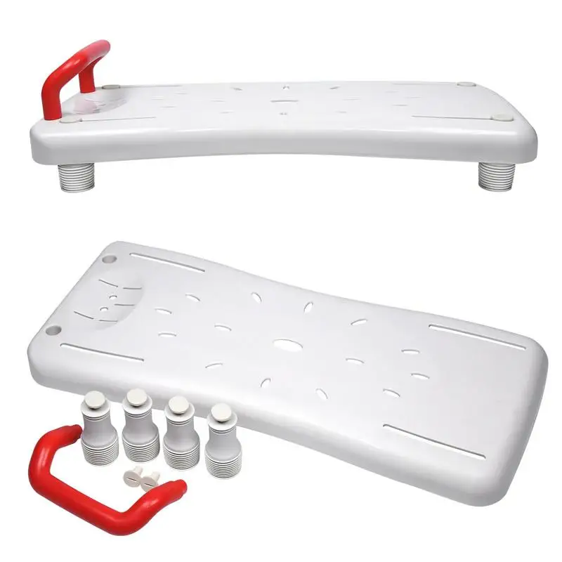 لوح حمام لحوض الاستحمام وحوض الاستحمام ومقاعد لوح جلوس الحمام مع زوايا مستديرة للأشخاص ذوي الإعاقة وكبار السن #5