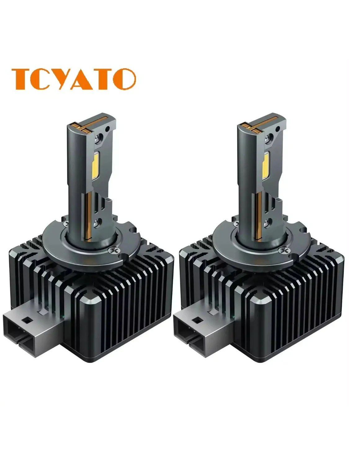 

TCYATO SERIES LED Car Headlights Bulbs D2R D2S D4R D4S D5S D8S Turbo Lights 6000K 70W Auto Lamp Plug&Play HID Conversion Kit