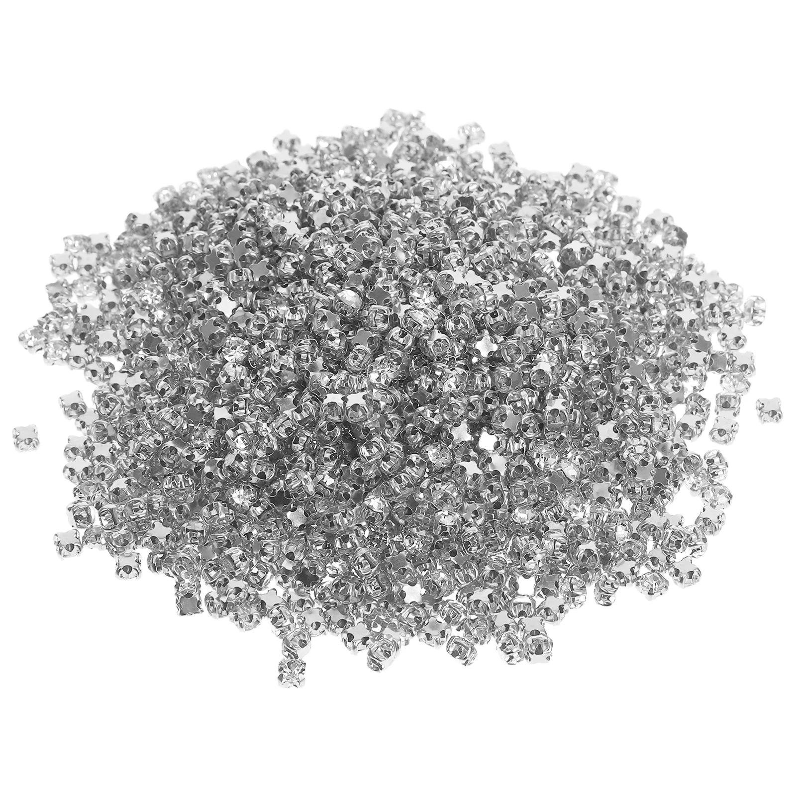 

1440 Pcs Claw Drill Glass Hand Sewing Gems for Clothing Flatback Diy Clothes Decoration Crafts Crystal