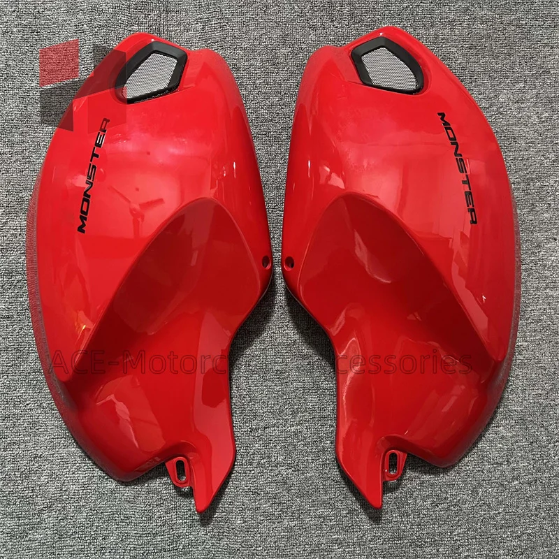 Motorcycle Left Right Side Tank Cover fairing For DUCATI Monster 696 796 1100 EVO Fairings Cover Parts