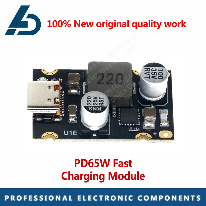 PD 65W Fast Charging Module Type-C USB Interface Supports PD3.1 QC3.0 SCP PPS Fast Charger 5V 9V 12V 20V