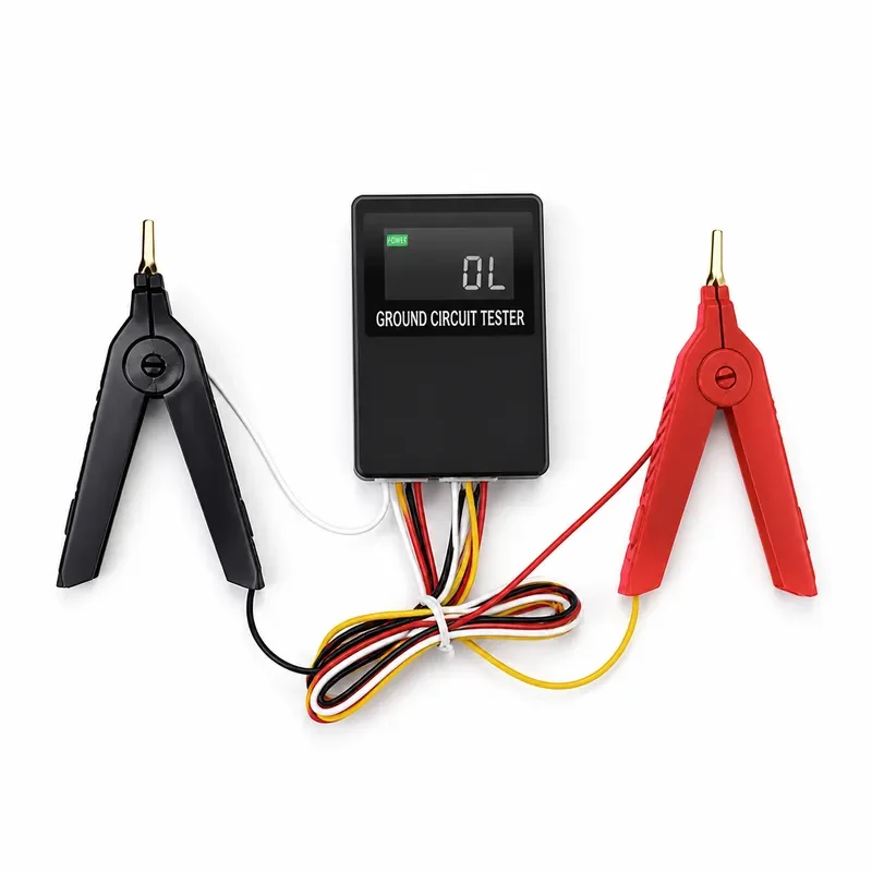 High Precision DC Milliohm Meter 0.0001 Ohm to 20 Ohm Resistance Tester Short Circuit Detection 4 Wire Kelvin Measurement