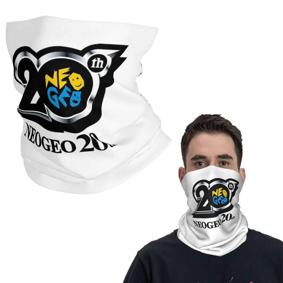 

Neo Geo Logo Neogeo аркадная игра бандана на шею шарф с принтом многофункциональная Балаклава для мужчин женщин взрослых зима