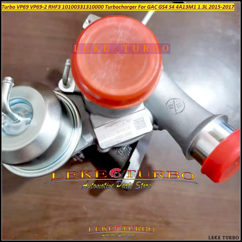 Turbo VP69 VP69-2 RHF3 10100331310000 Turbine Turbocharger For GAC GS4 S4 Engine 4A13M1 1.3L 2015-2017