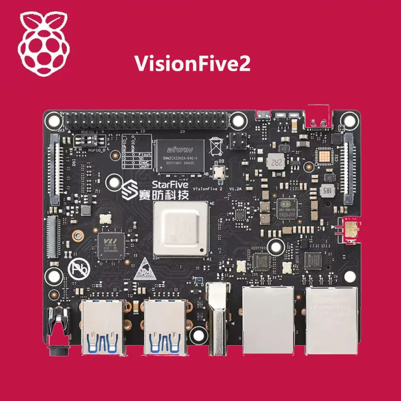 

VisionFive2 RISC-V Single Board Computer StarFive JH7110 Processor with Integrated 3D GPU base on Linux